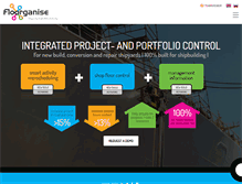 Tablet Screenshot of floorganise.com